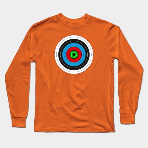 Eye on the Target Long Sleeve T-Shirt by NeilGlover